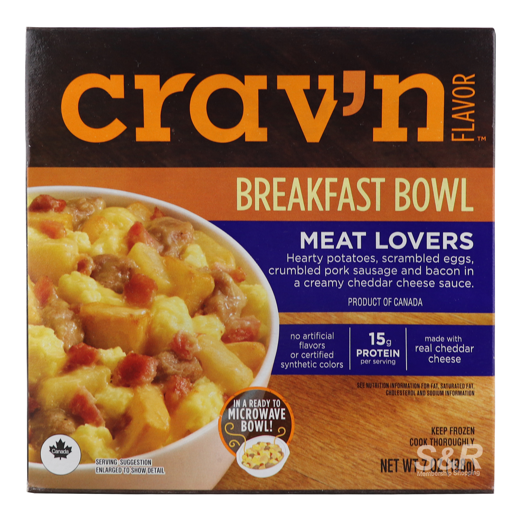 Crav'n Flavor Meat Lovers Breakfast Bowl 198g